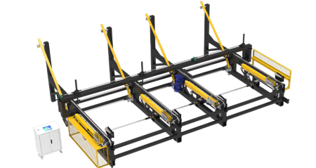 Цепная система подачи трубных заготовок